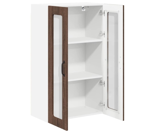 Virtuves Sienas Skapītis Ar Durvīm Brūns Ozols 60 X 31 X 100 Cm Vidaxl