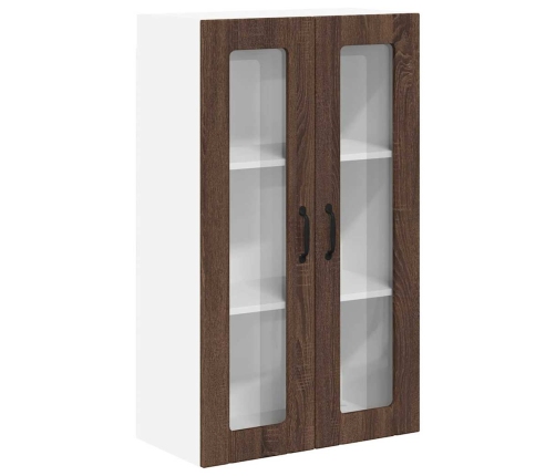 Virtuves Sienas Skapītis Ar Durvīm Brūns Ozols 60 X 31 X 100 Cm Vidaxl
