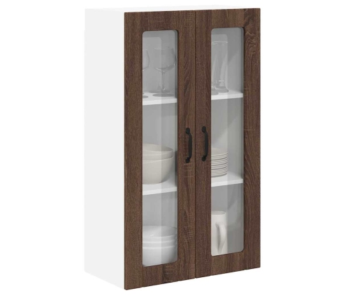 Virtuves Sienas Skapītis Ar Durvīm Brūns Ozols 60 X 31 X 100 Cm Vidaxl