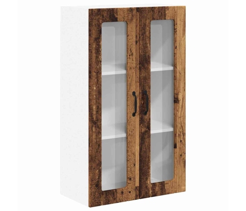 Virtuves Sienas Skapītis Ar Plauktu Vecs Koks 60 X 31 X 100 Cm Vidaxl