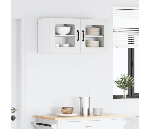 Virtuves Sienas Skapītis Ar Plauktu 2 Pcs Balts 40 X 31 X 40 Cm Vidaxl