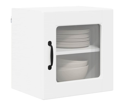 Virtuves Sienas Skapītis Ar Plauktu 2 Pcs Balts 40 X 31 X 40 Cm Vidaxl