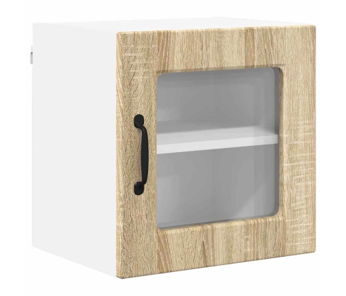 Virtuves Sienas Skapītis 2 Pcs Sonoma Ozols 40 X 31 X 40 Cm Vidaxl