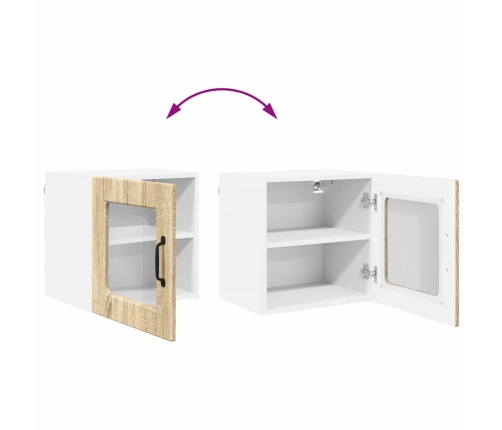 Virtuves Sienas Skapītis 2 Pcs Sonoma Ozols 40 X 31 X 40 Cm Vidaxl