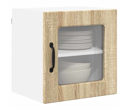 Virtuves Sienas Skapītis 2 Pcs Sonoma Ozols 40 X 31 X 40 Cm Vidaxl