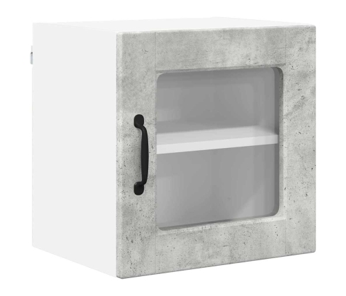 Virtuves Sienas Skapītis 2 Pcs Betona Pelēks 40 X 31 X 40 Cm Vidaxl