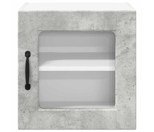 Virtuves Sienas Skapītis 2 Pcs Betona Pelēks 40 X 31 X 40 Cm Vidaxl