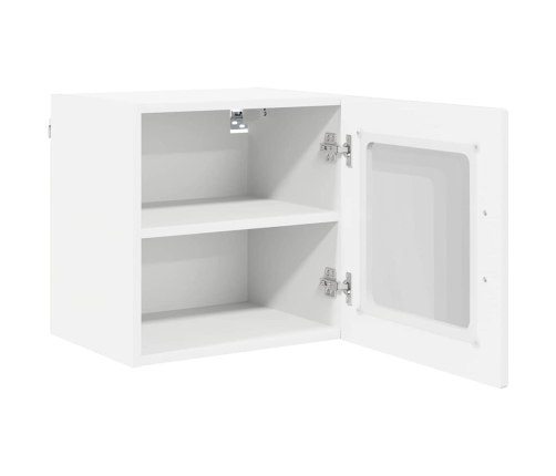 Virtuves Sienas Skapītis 2 Pcs Augsta Spīduma Baltā Krāsa Vidaxl