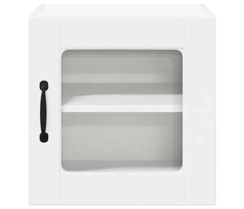Virtuves Sienas Skapītis 2 Pcs Augsta Spīduma Baltā Krāsa Vidaxl