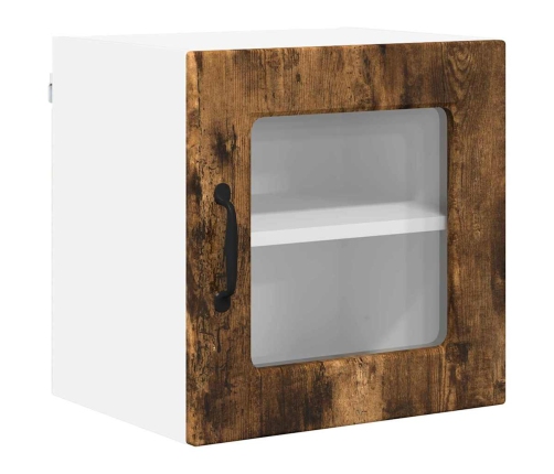 Virtuves Sienas Skapītis 2 Pcs Dūmaka Ozols 40 X 31 X 40 Cm Vidaxl