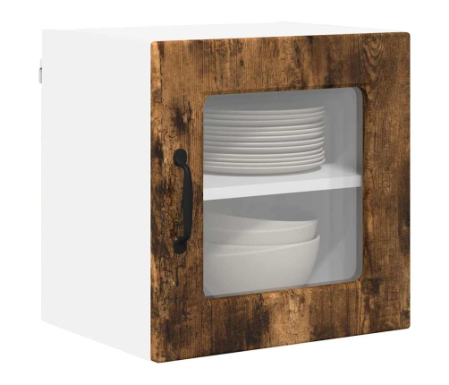 Virtuves Sienas Skapītis 2 Pcs Dūmaka Ozols 40 X 31 X 40 Cm Vidaxl