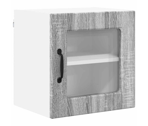 Virtuves Sienas Skapītis 2 Pcs Pelēks Sonoma 40 X 31 X 40 Cm Vidaxl