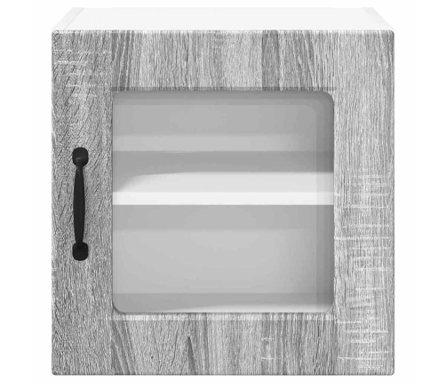 Virtuves Sienas Skapītis 2 Pcs Pelēks Sonoma 40 X 31 X 40 Cm Vidaxl