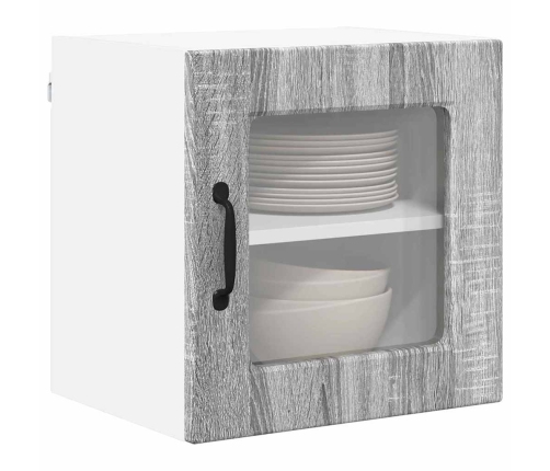 Virtuves Sienas Skapītis 2 Pcs Pelēks Sonoma 40 X 31 X 40 Cm Vidaxl