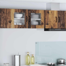 Virtuves Sienas Skapītis Ar Plauktu Vecs Koks 40 X 31 X 40 Cm Vidaxl