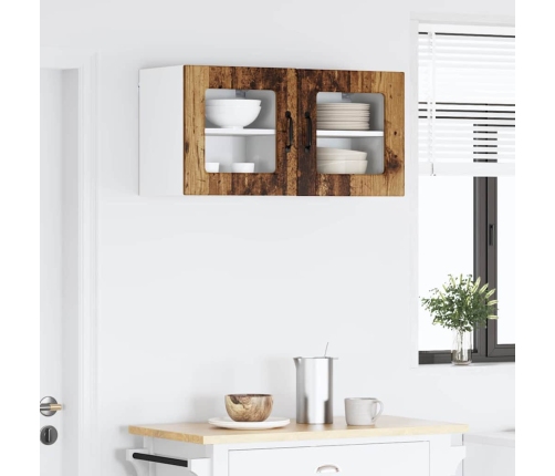 Virtuves Sienas Skapītis 2 Pcs Vecs Koks 40 X 31 X 40 Cm Vidaxl