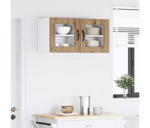 Virtuves Sienas Skapītis 2 Pcs Artisānā Ozols 40 X 31 X 40 Cm Vidaxl