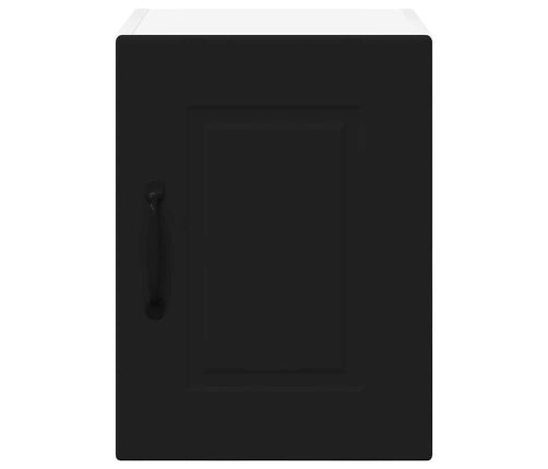 Virtuves Sienas Skapītis Ar Plauktu 2 Pcs Melna 30 X 31 X 40 Cm Vidaxl