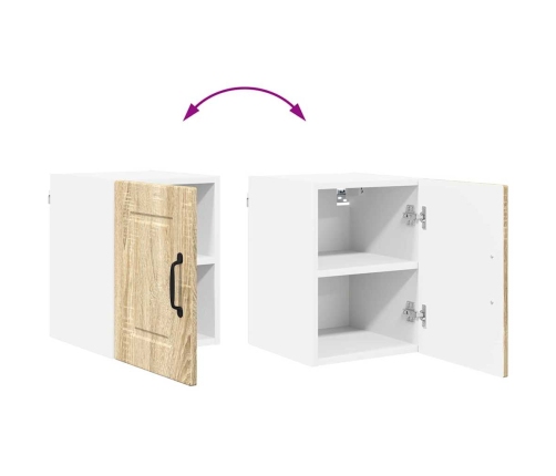 Virtuves Sienas Skapītis 2 Pcs Sonoma Ozols 30 X 31 X 40 Cm Vidaxl