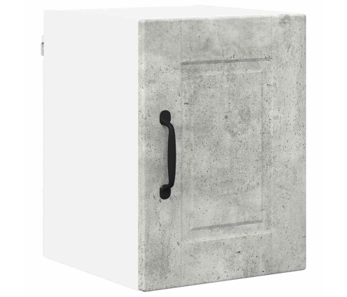 Virtuves Sienas Skapītis 2 Pcs Betona Pelēks 30 X 31 X 40 Cm Vidaxl