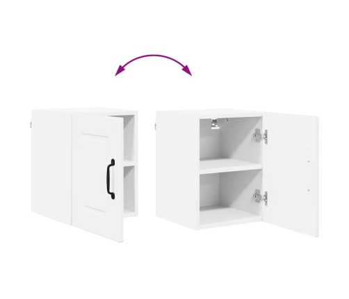 Virtuves Sienas Skapītis 2 Pcs Augsta Spīduma Baltā Krāsa Vidaxl