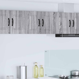 Virtuves Sienas Skapītis 2 Pcs Pelēks Sonoma 30 X 31 X 40 Cm Vidaxl