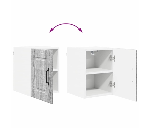 Virtuves Sienas Skapītis 2 Pcs Pelēks Sonoma 30 X 31 X 40 Cm Vidaxl