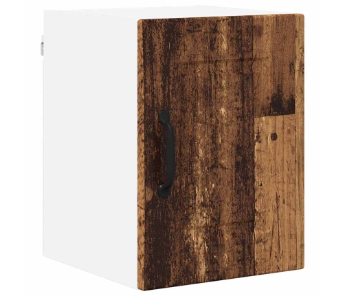 Virtuves Sienas Skapītis Ar Plauktu Vecs Koks 30 X 31 X 40 Cm Vidaxl