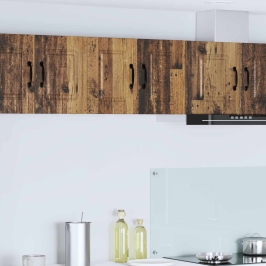 Virtuves Sienas Skapītis 2 Pcs Vecs Koks 30 X 31 X 40 Cm Vidaxl