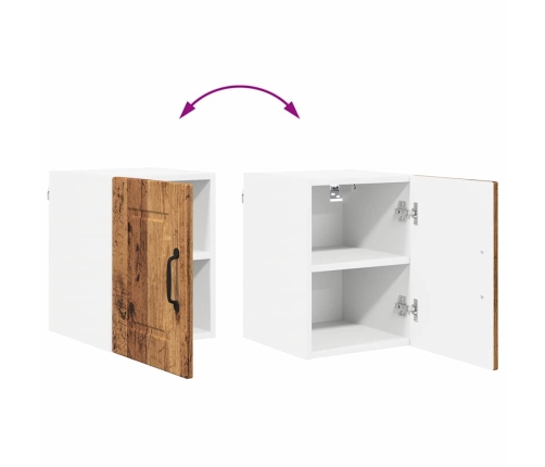 Virtuves Sienas Skapītis 2 Pcs Vecs Koks 30 X 31 X 40 Cm Vidaxl