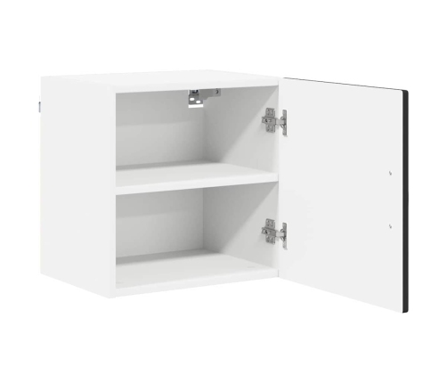 Virtuves Sienas Skapītis Ar Plauktu 2 Pcs Melna 40 X 31 X 40 Cm Vidaxl