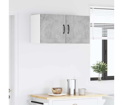 Virtuves Sienas Skapītis 2 Pcs Betona Pelēks 40 X 31 X 40 Cm Vidaxl