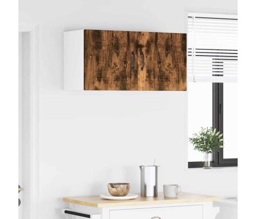 Virtuves Sienas Skapītis 2 Pcs Dūmaka Ozols 40 X 31 X 40 Cm Vidaxl