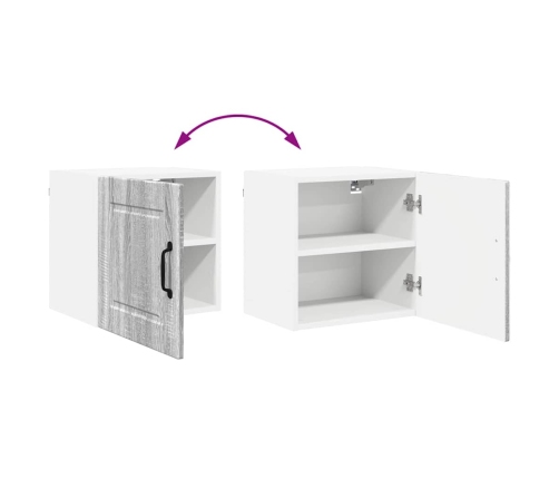 Virtuves Sienas Skapītis 2 Pcs Pelēks Sonoma 40 X 31 X 40 Cm Vidaxl