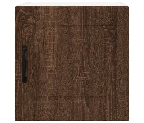 Virtuves Sienas Skapītis 2 Pcs Brūns Ozols 40 X 31 X 40 Cm Vidaxl