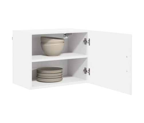 Virtuves Sienas Skapītis Ar Plauktu 2 Pcs Balts 50 X 31 X 40 Cm Vidaxl