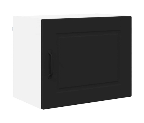 Virtuves Sienas Skapītis Ar Plauktu 2 Pcs Melna 50 X 31 X 40 Cm Vidaxl