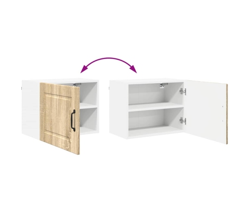 Virtuves Sienas Skapītis 2 Pcs Sonoma Ozols 50 X 31 X 40 Cm Vidaxl