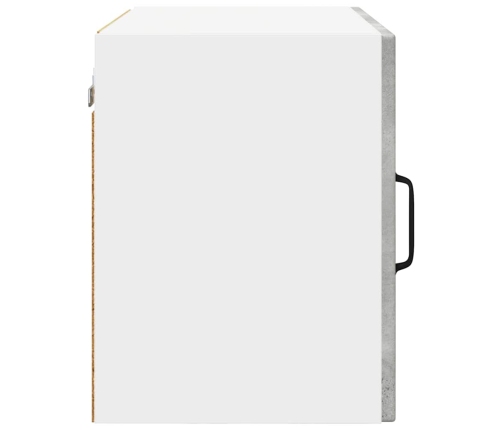 Virtuves Sienas Skapītis 2 Pcs Betona Pelēks 50 X 31 X 40 Cm Vidaxl