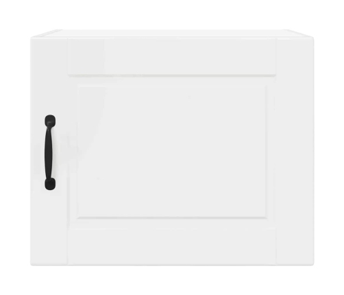 Virtuves Sienas Skapītis 2 Pcs Augsta Spīduma Baltā Krāsa Vidaxl