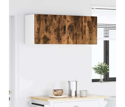 Virtuves Sienas Skapītis Ar Durvīm Dūmaka Ozols 50 X 31 X 40 Cm Vidaxl
