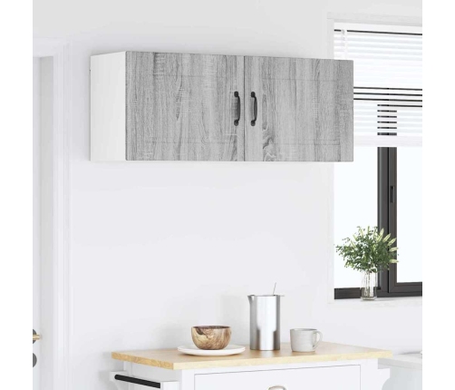 Virtuves Sienas Skapītis 2 Pcs Pelēks Sonoma 50 X 31 X 40 Cm Vidaxl