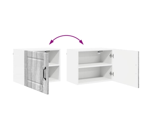 Virtuves Sienas Skapītis 2 Pcs Pelēks Sonoma 50 X 31 X 40 Cm Vidaxl