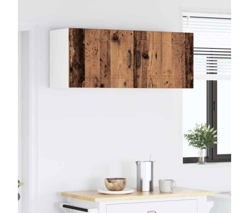 Virtuves Sienas Skapītis Ar Plauktu Vecs Koks 50 X 31 X 40 Cm Vidaxl