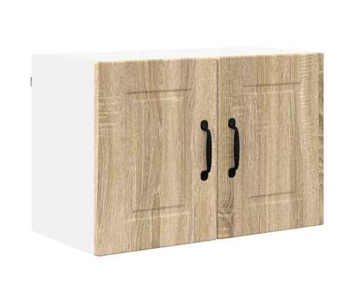 Virtuves Sienas Skapītis 2 Pcs Sonoma Ozols 60 X 31 X 40 Cm Vidaxl