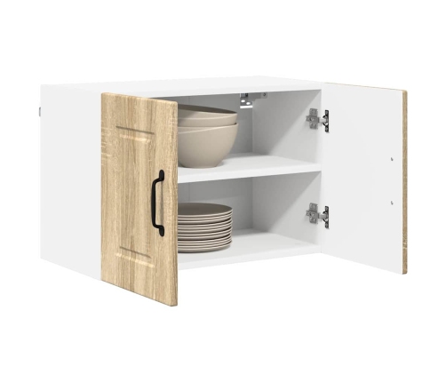Virtuves Sienas Skapītis 2 Pcs Sonoma Ozols 60 X 31 X 40 Cm Vidaxl