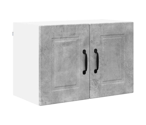 Virtuves Sienas Skapītis 2 Pcs Betona Pelēks 60 X 31 X 40 Cm Vidaxl