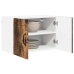 Virtuves Sienas Skapītis Ar Durvīm Dūmaka Ozols 60 X 31 X 40 Cm Vidaxl