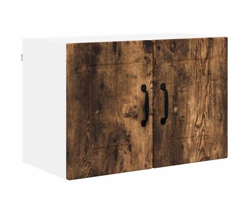 Virtuves Sienas Skapītis 2 Pcs Dūmaka Ozols 60 X 31 X 40 Cm Vidaxl