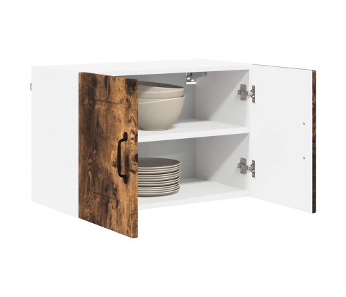 Virtuves Sienas Skapītis 2 Pcs Dūmaka Ozols 60 X 31 X 40 Cm Vidaxl